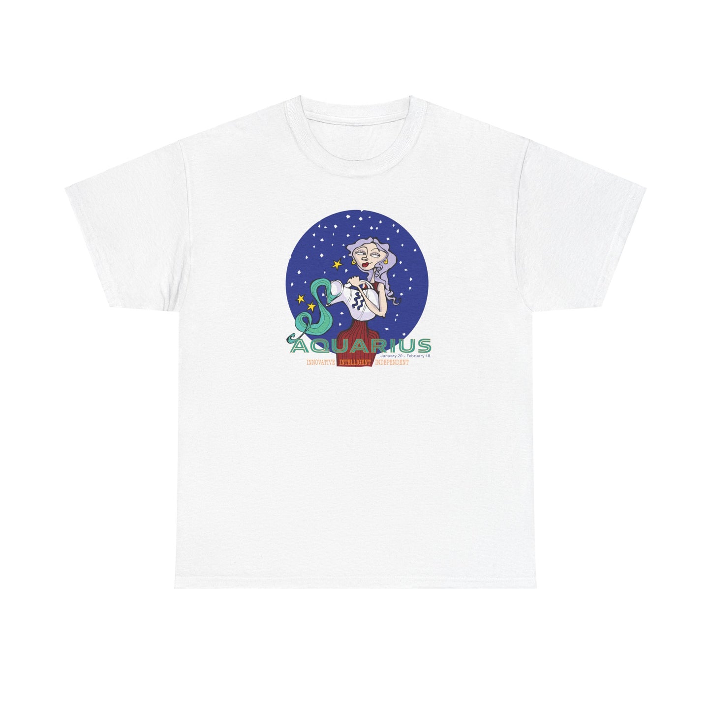 Zodiac AQUARIUS Classic Cotton Tee