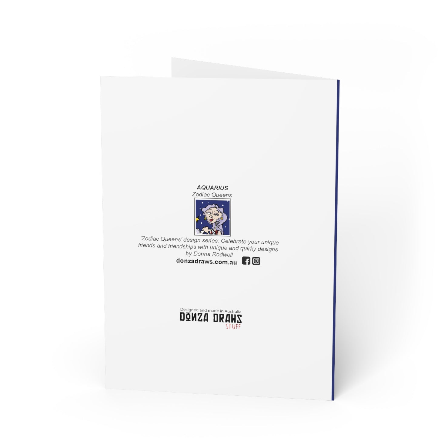 Zodiac AQUARIUS Greeting Card