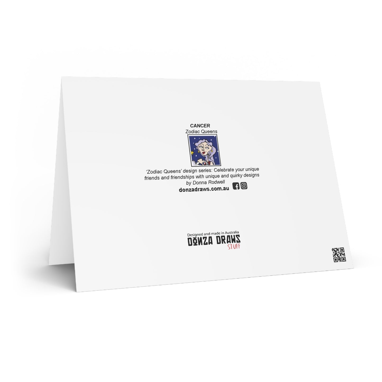 Zodiac CANCER Greeting Card