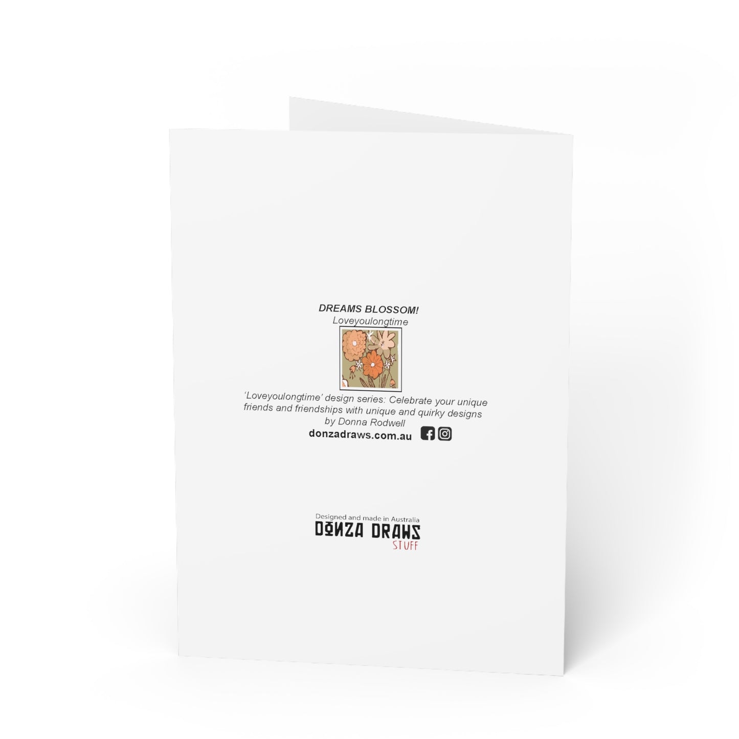 DREAMS BLOSSOM Greeting Card