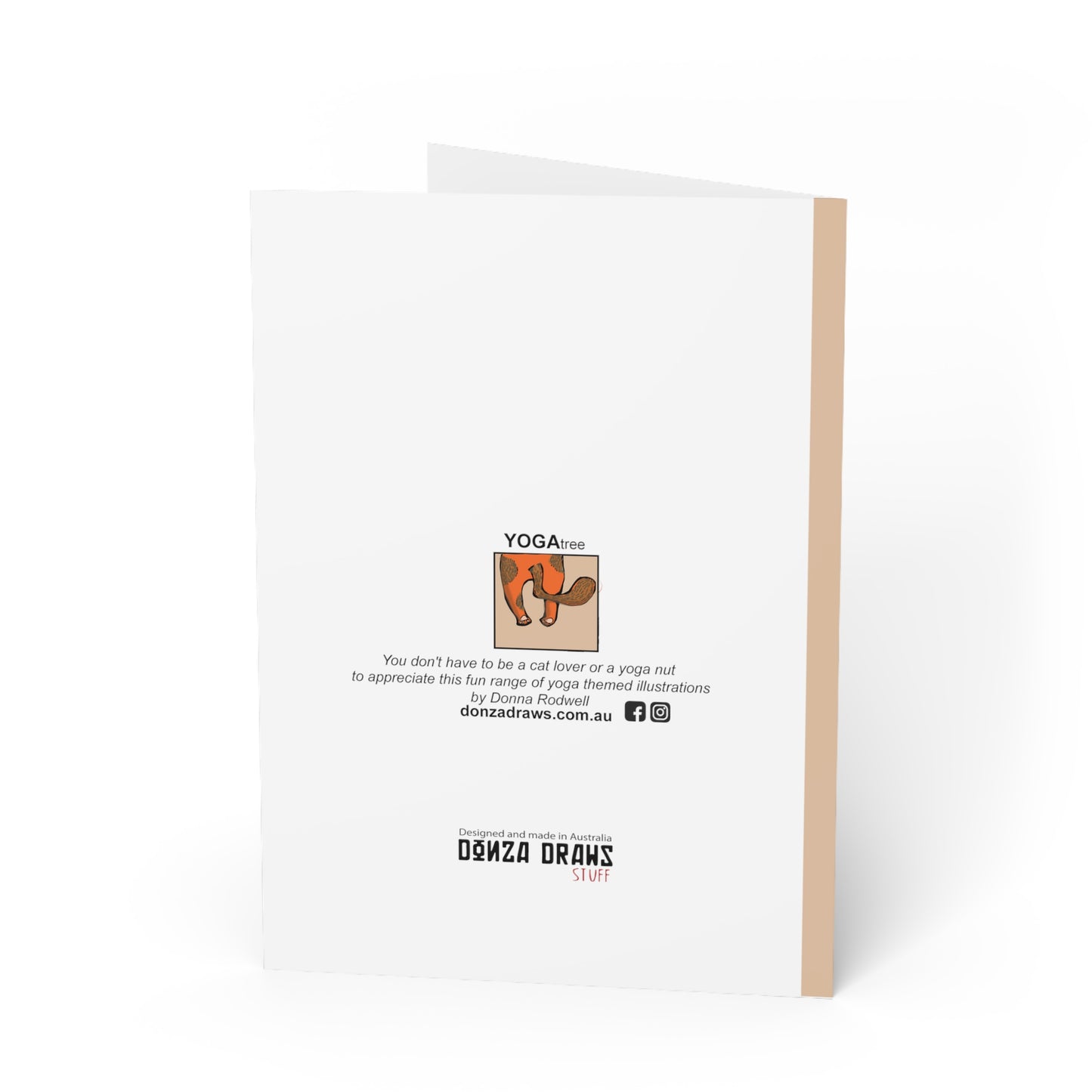 Yoga TREE Greeting Card