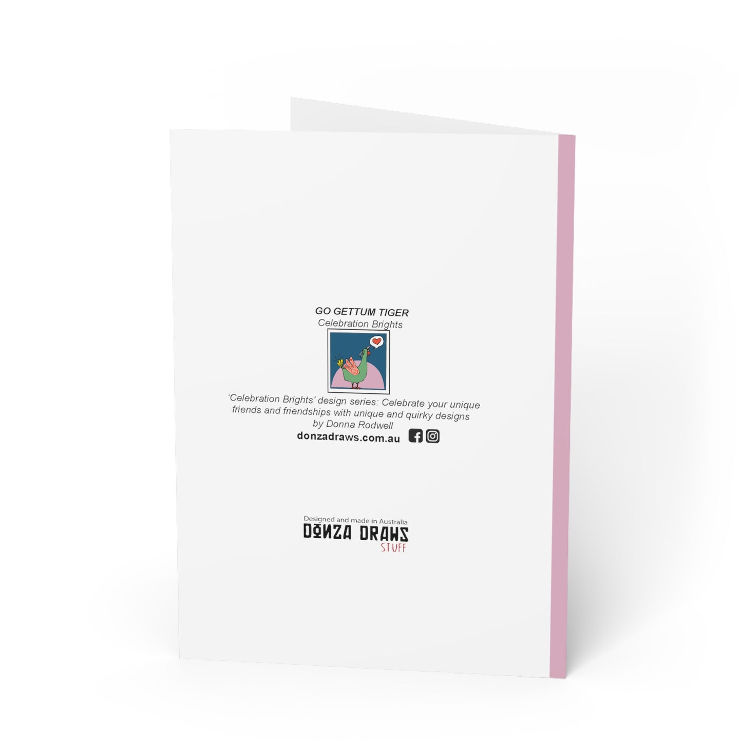 GO GETTUM TIGER Greeting Card