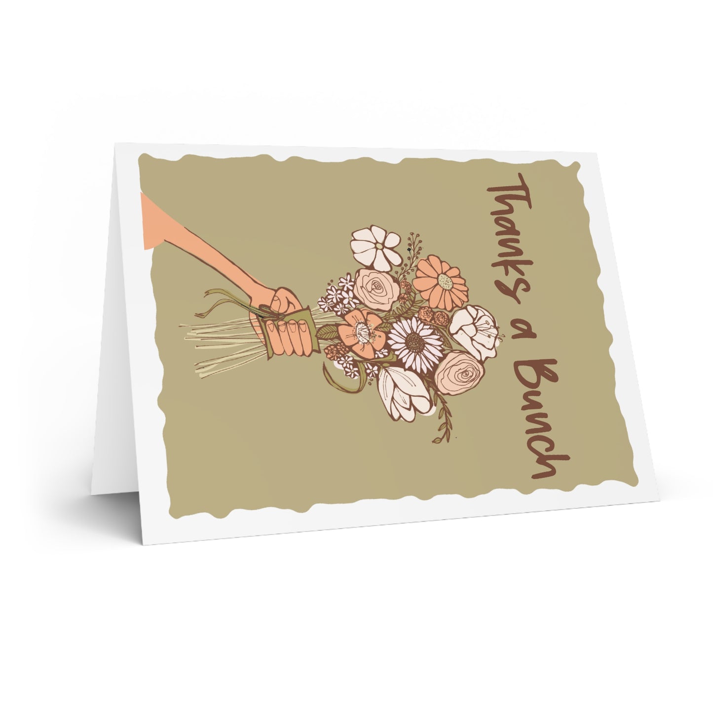 THANKS A BUNCH Greeting Card