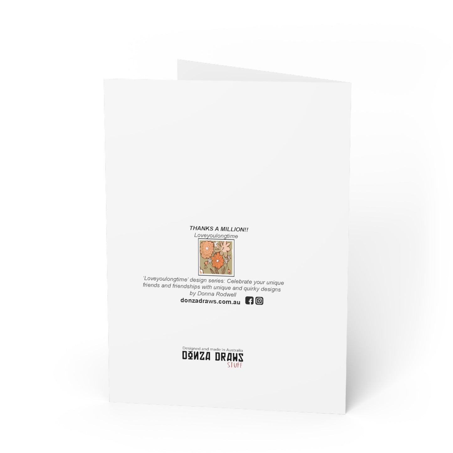 THANKS A MILLION Greeting Card