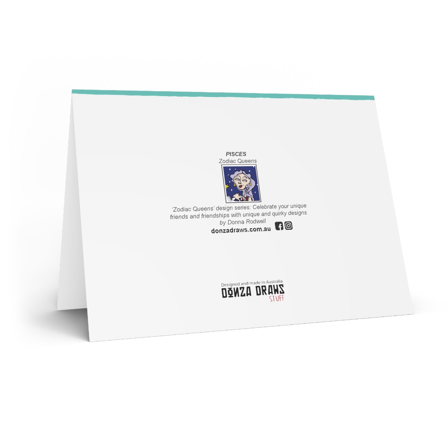 Zodiac PISCES Greeting Card