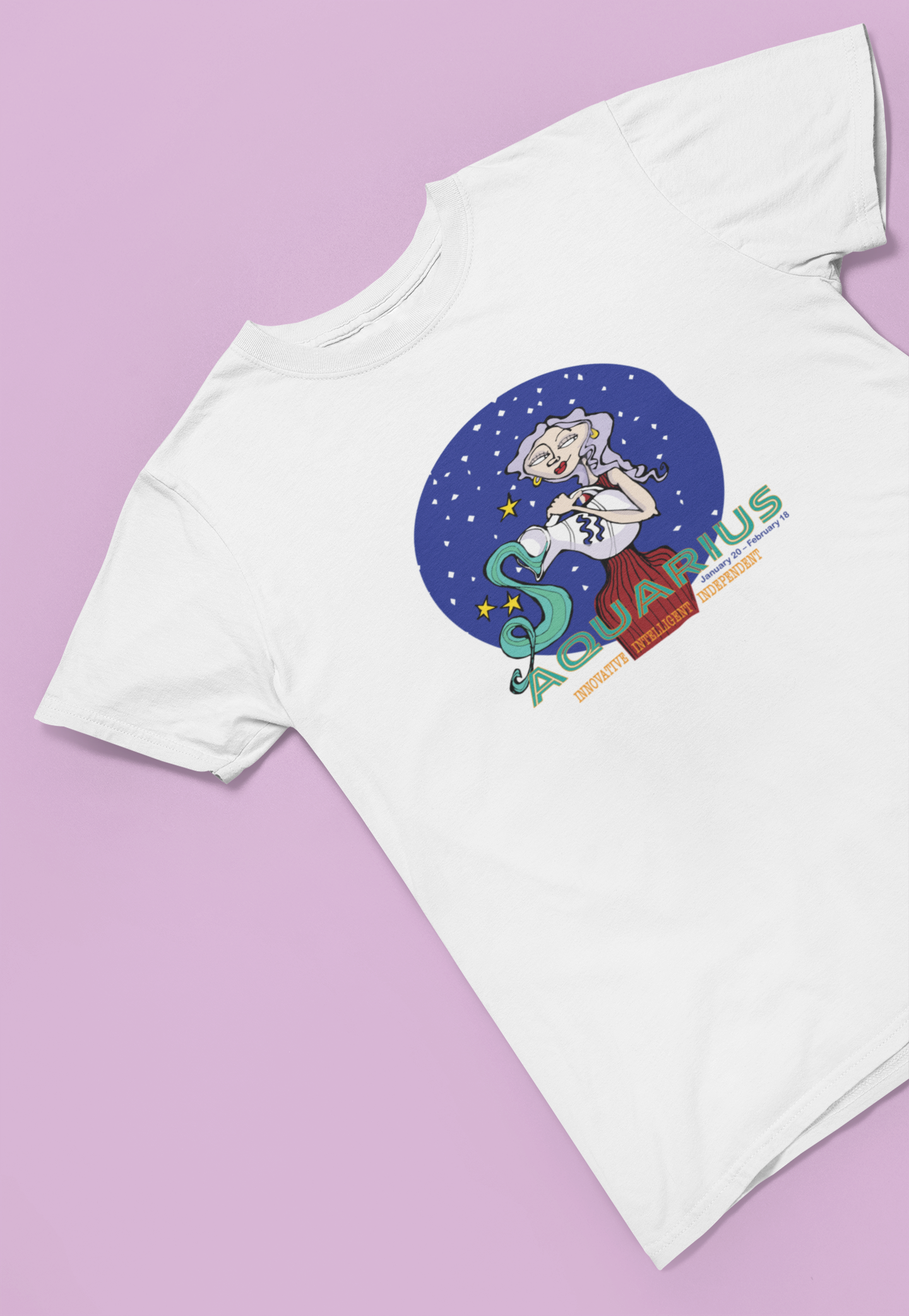 Zodiac AQUARIUS Classic Cotton Tee