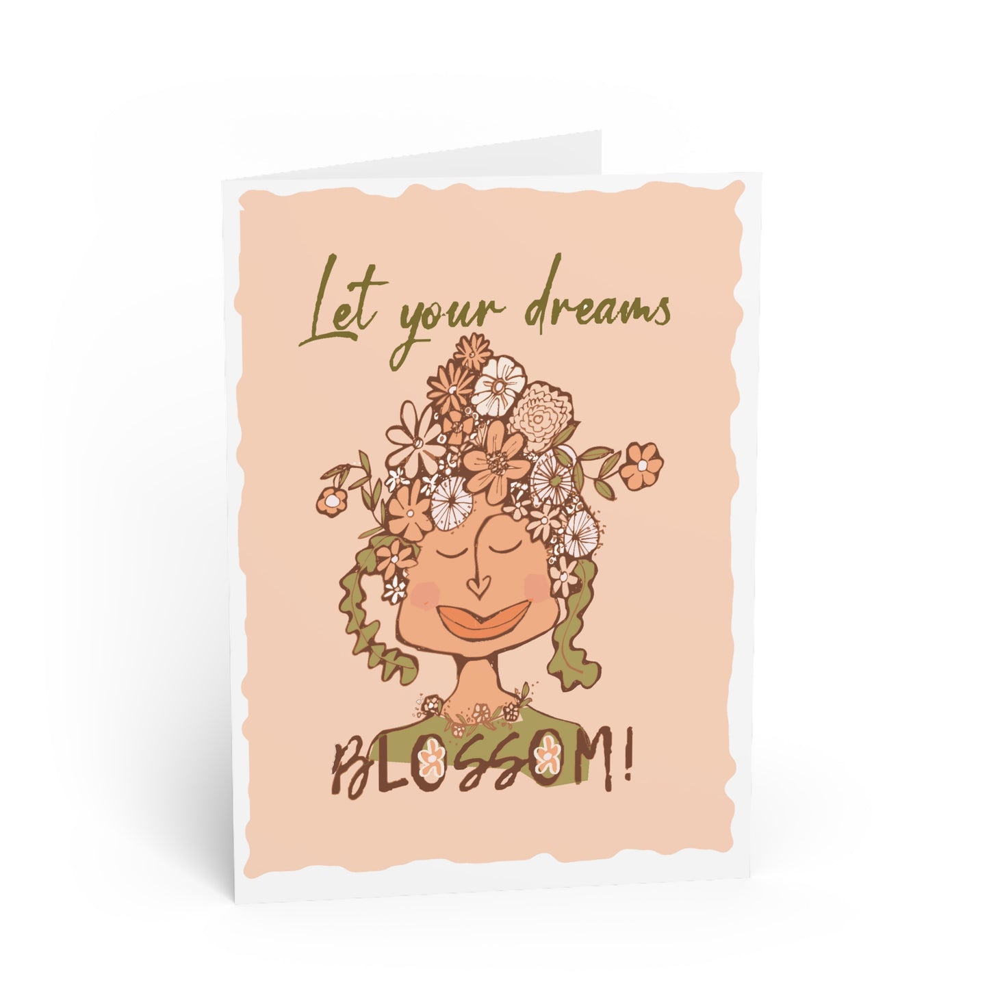 DREAMS BLOSSOM Greeting Card