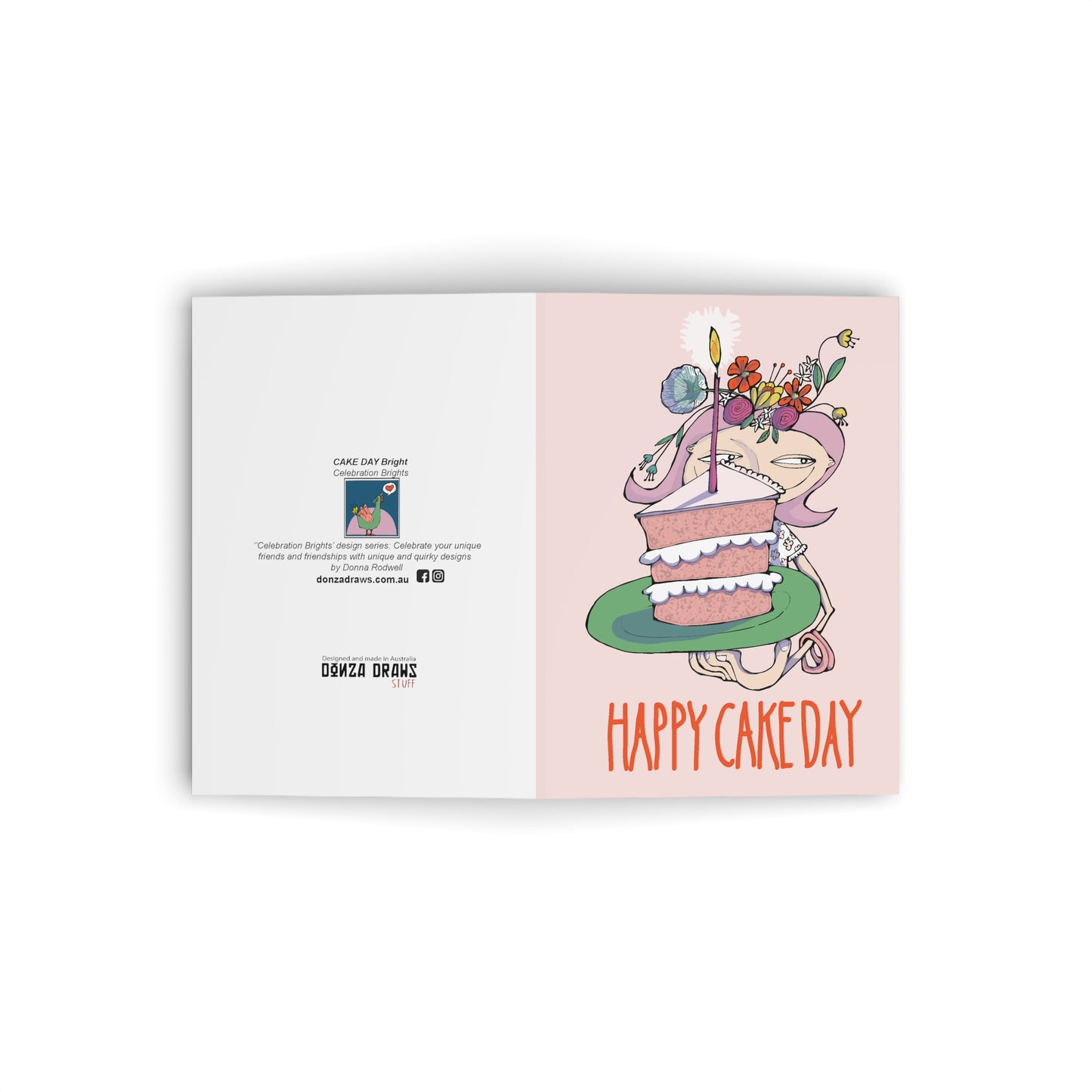 HAPPY CAKE DAY Greeting Card