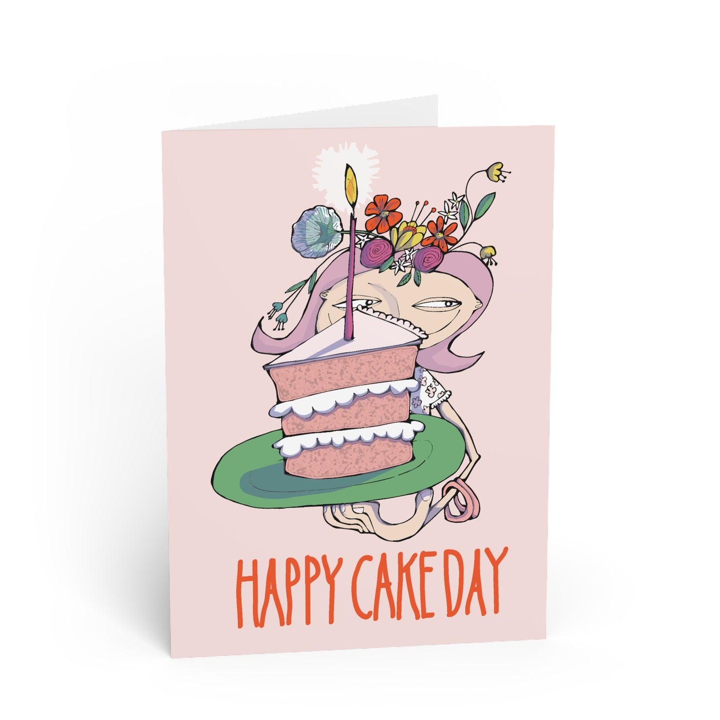 HAPPY CAKE DAY Greeting Card