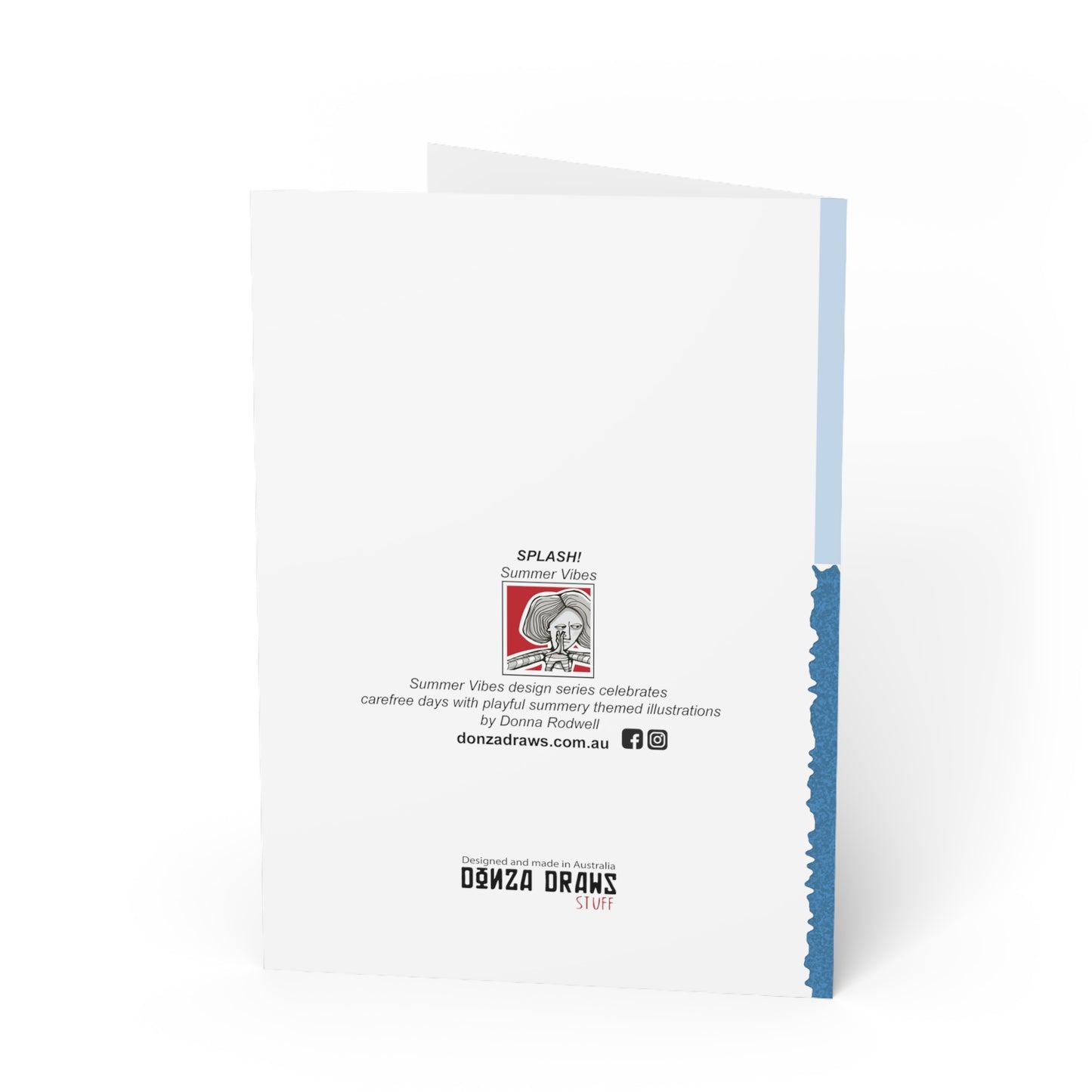 Summer Vibes SPLASH Greeting Card