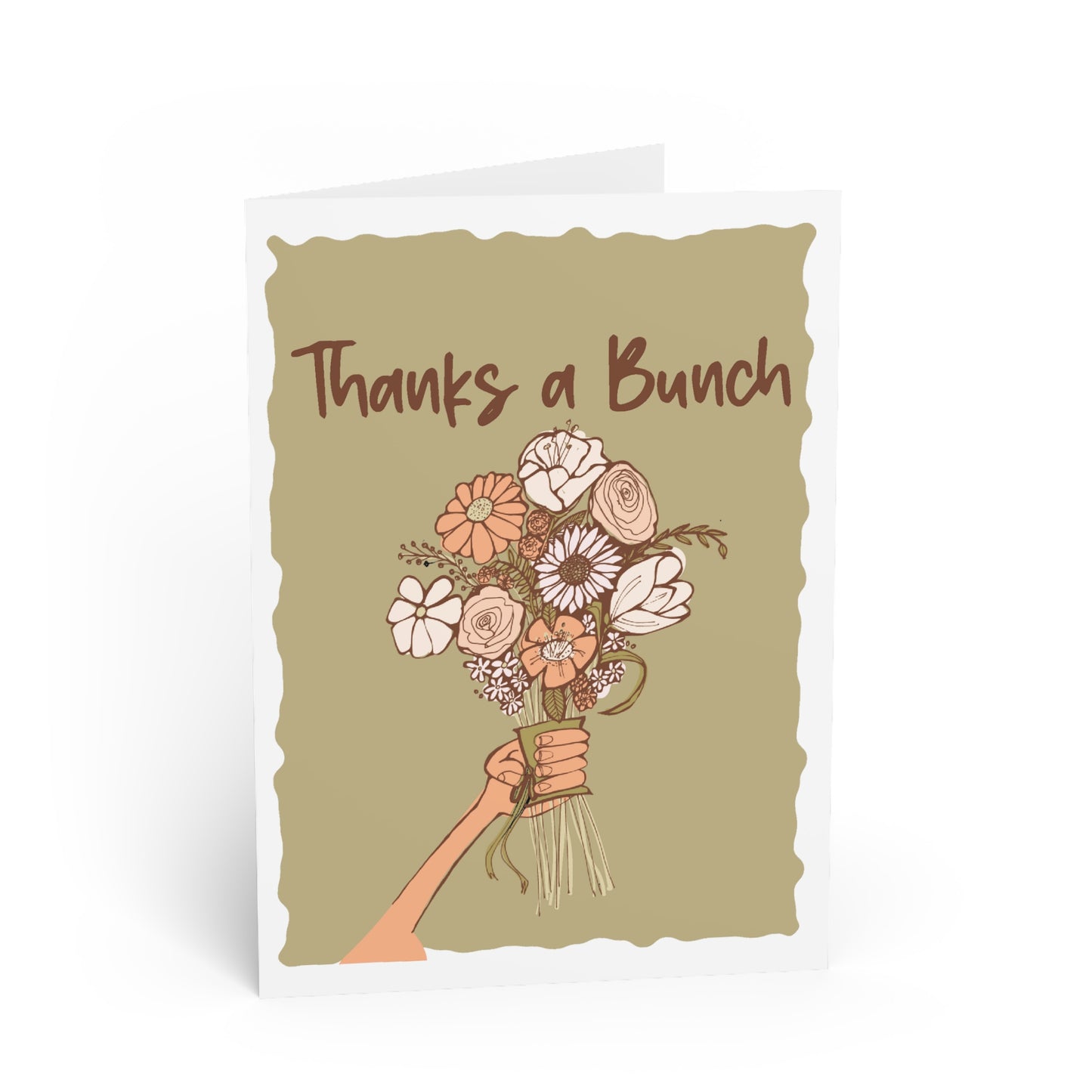 THANKS A BUNCH Greeting Card