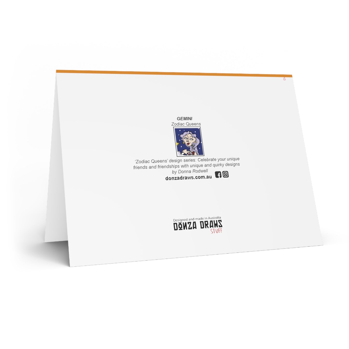 Zodiac GEMINI Greeting Card