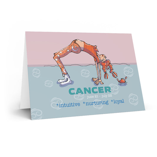 Zodiac CANCER Greeting Card