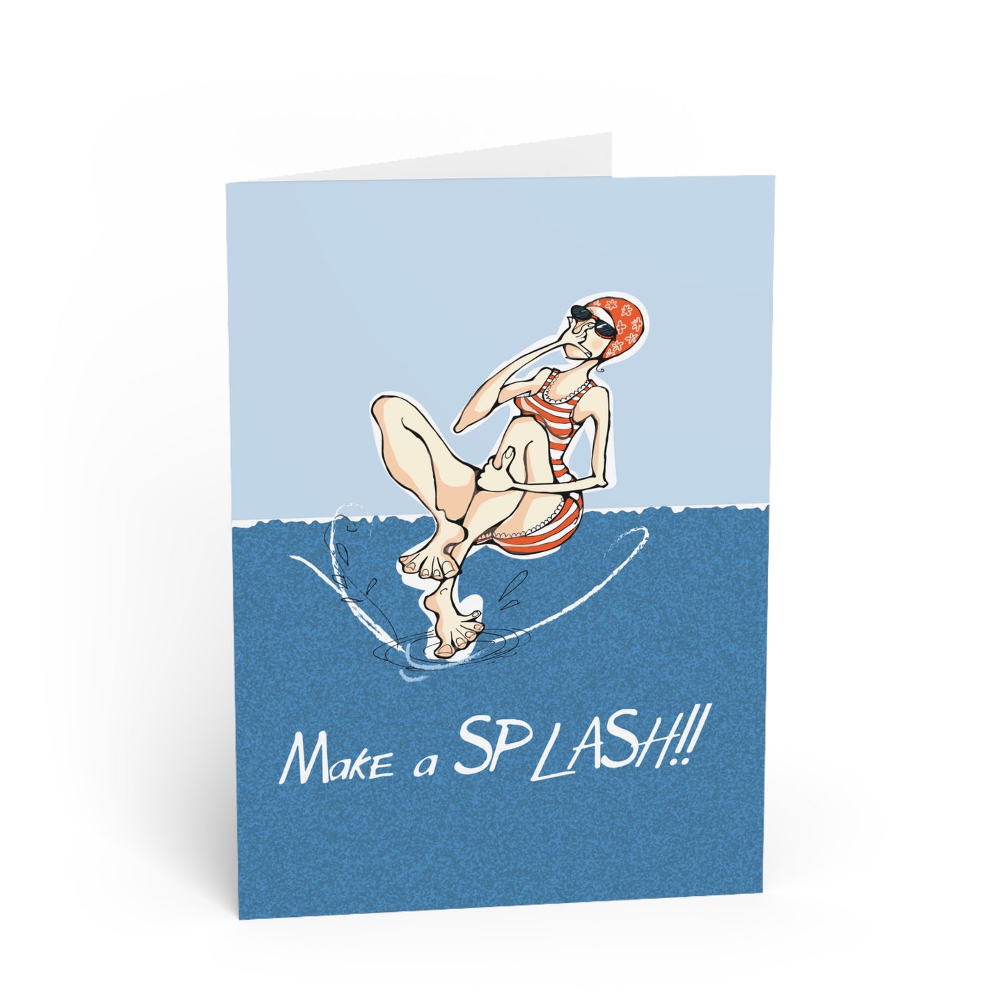 Summer Vibes SPLASH Greeting Card