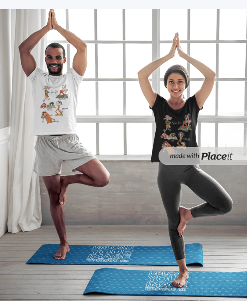 Unisex Classic Cotton YOGA Tee.
