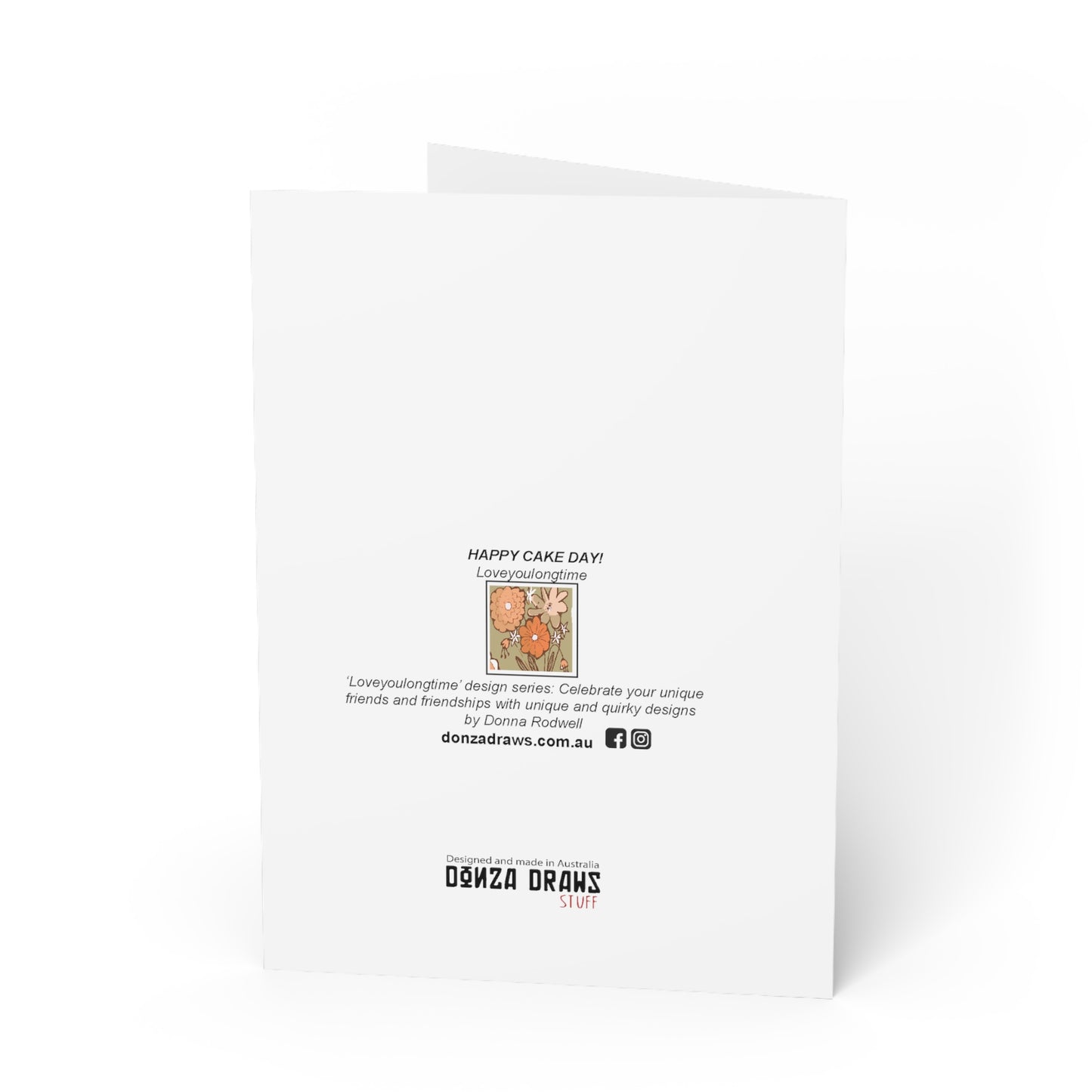 HAPPY CAKE DAY Greeting Card