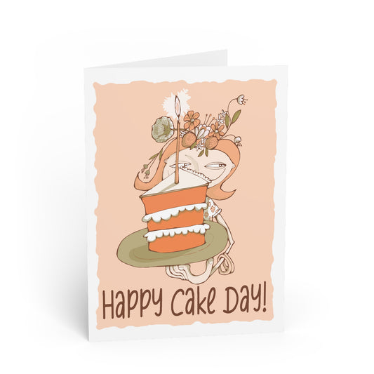 HAPPY CAKE DAY Greeting Card