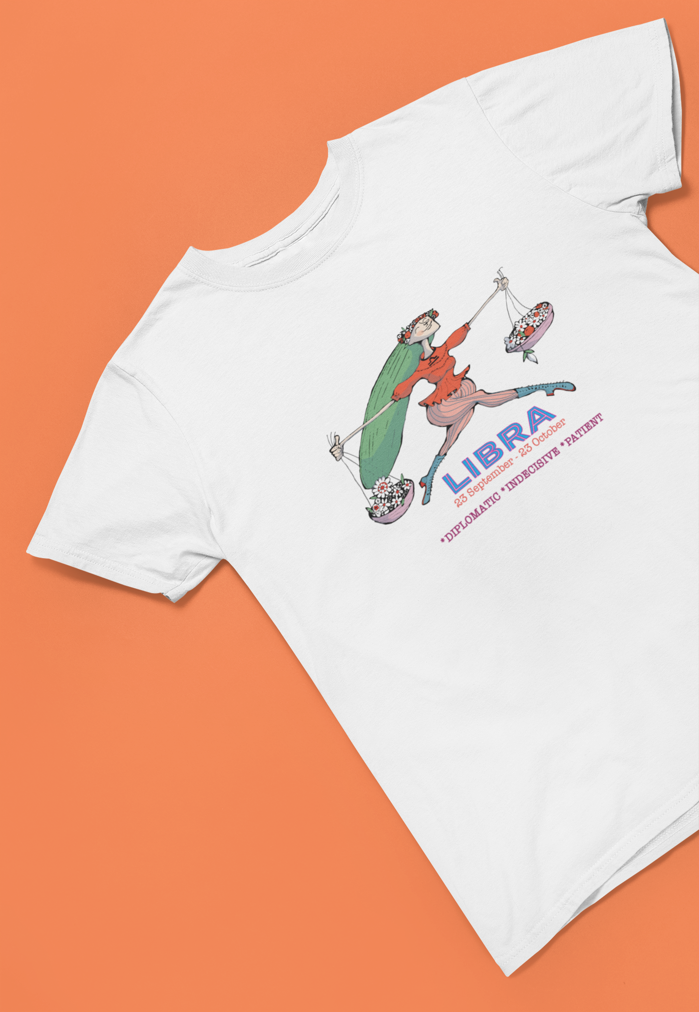 Zodiac LIBRA Classic Cotton Tee