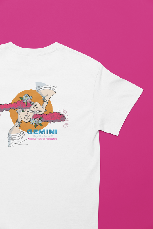 Zodiac GEMINI Contoured Cotton Tee