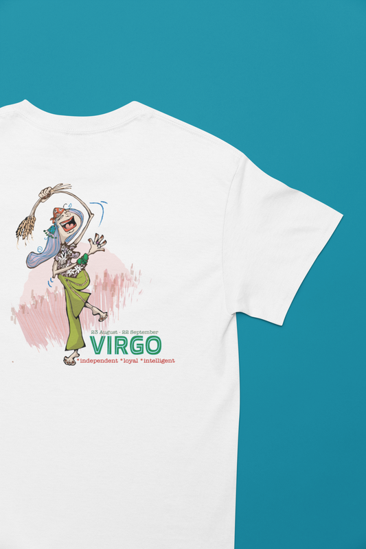 Zodiac VIRGO Contoured Cotton Tee
