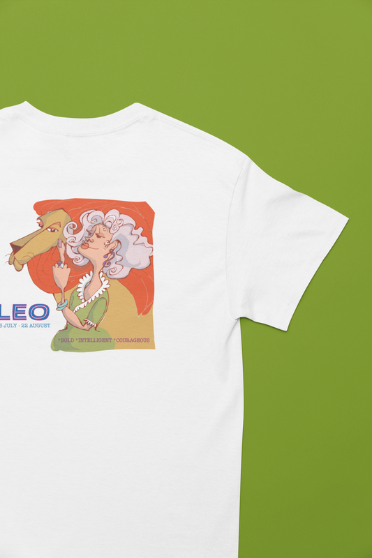 Zodiac LEO Contoured Cotton Tee