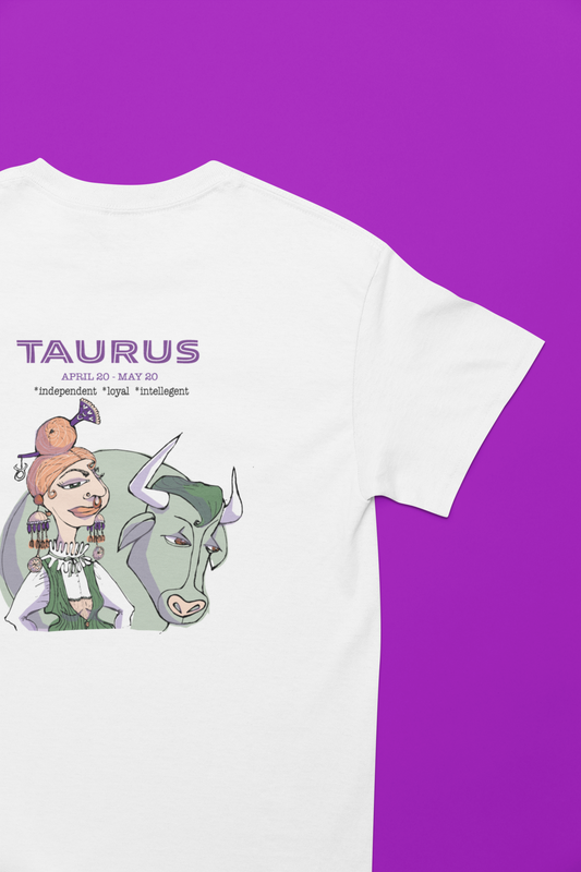 Zodiac TAURUS Contoured Cotton Tee