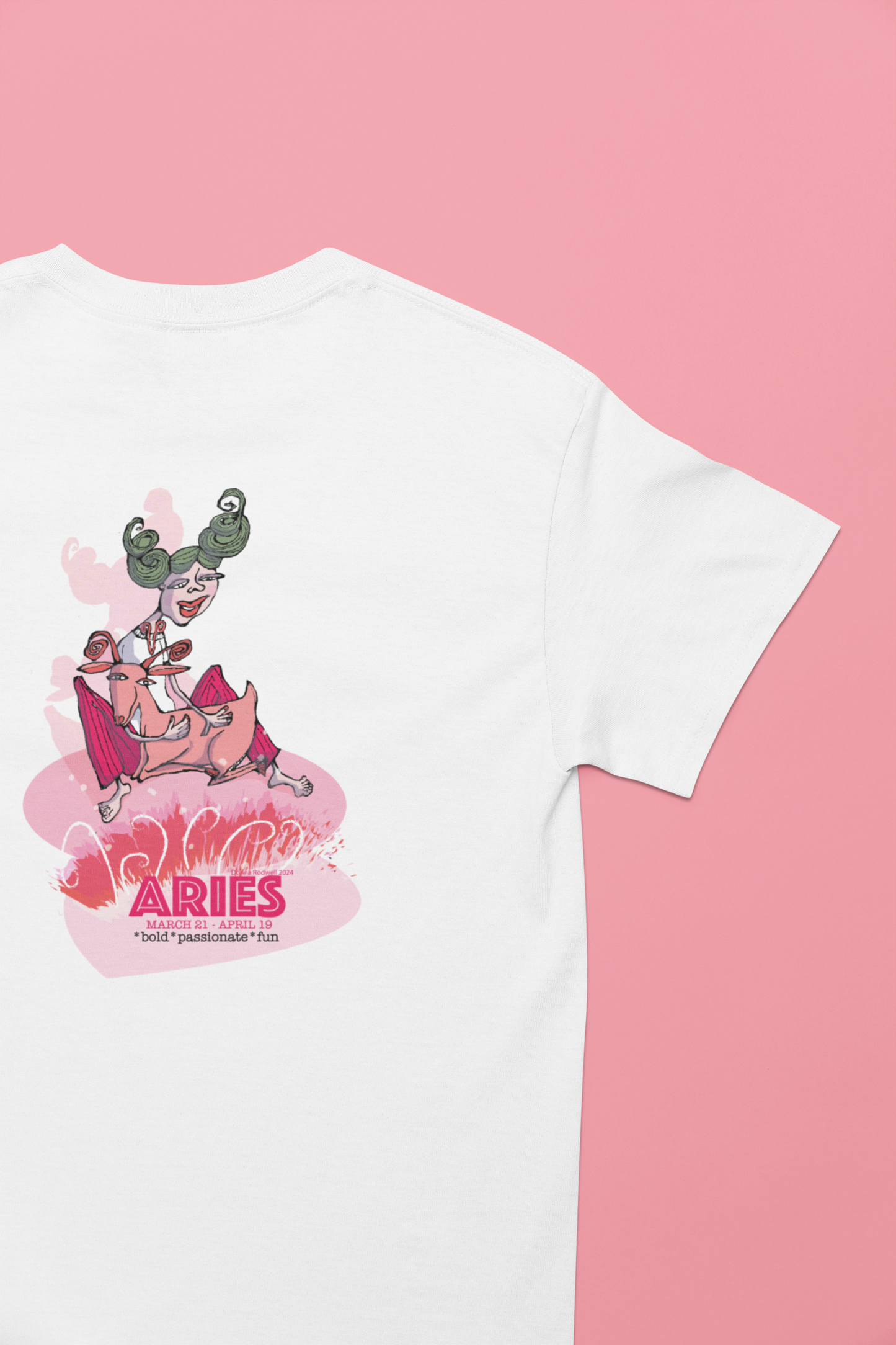 Zodiac AIRIES Contoured Cotton Tee