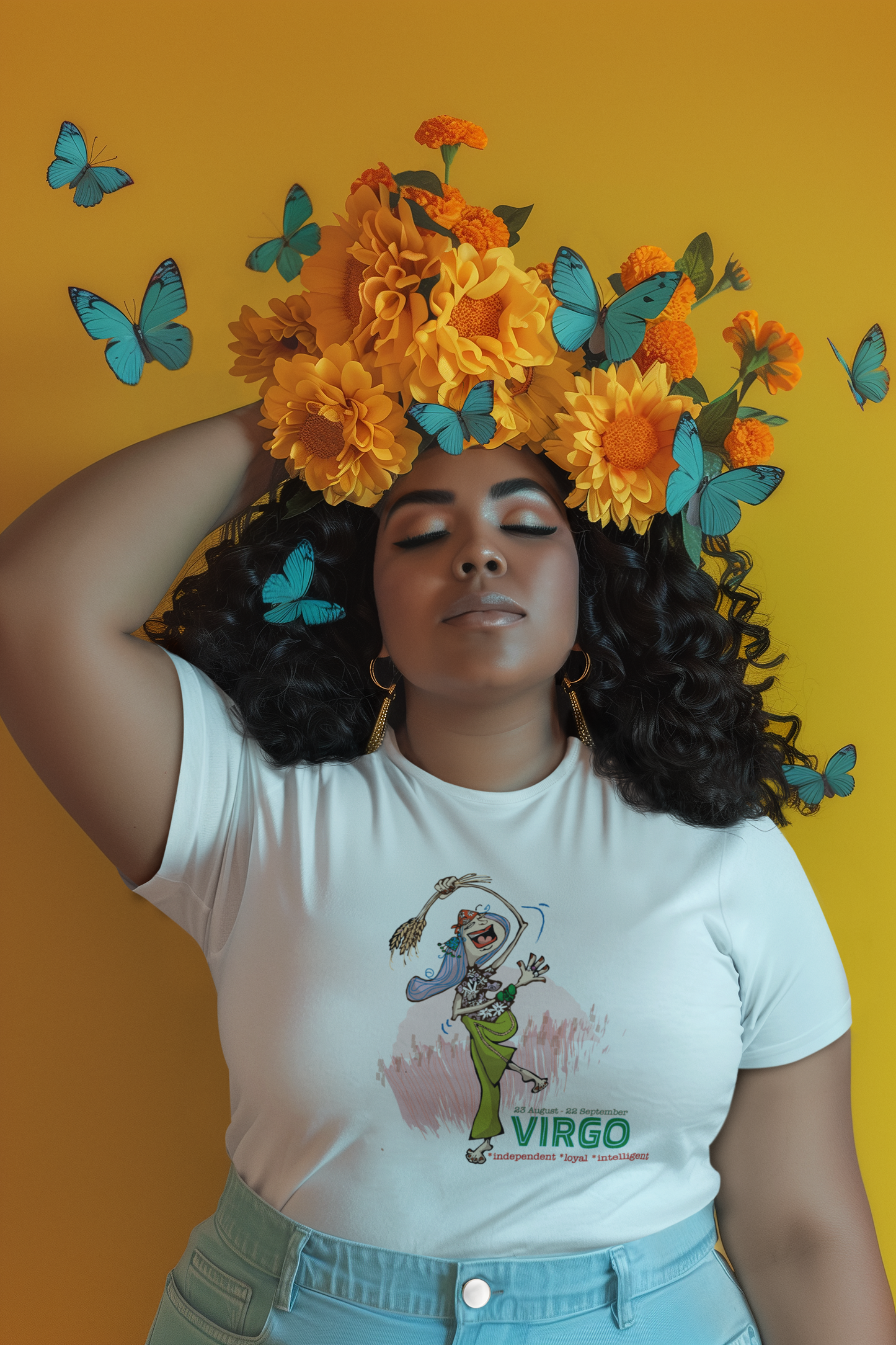 Zodiac VIRGO Classic Cotton Tee