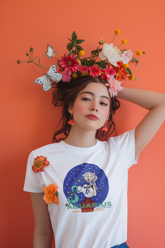 Zodiac AQUARIUS Classic Cotton Tee